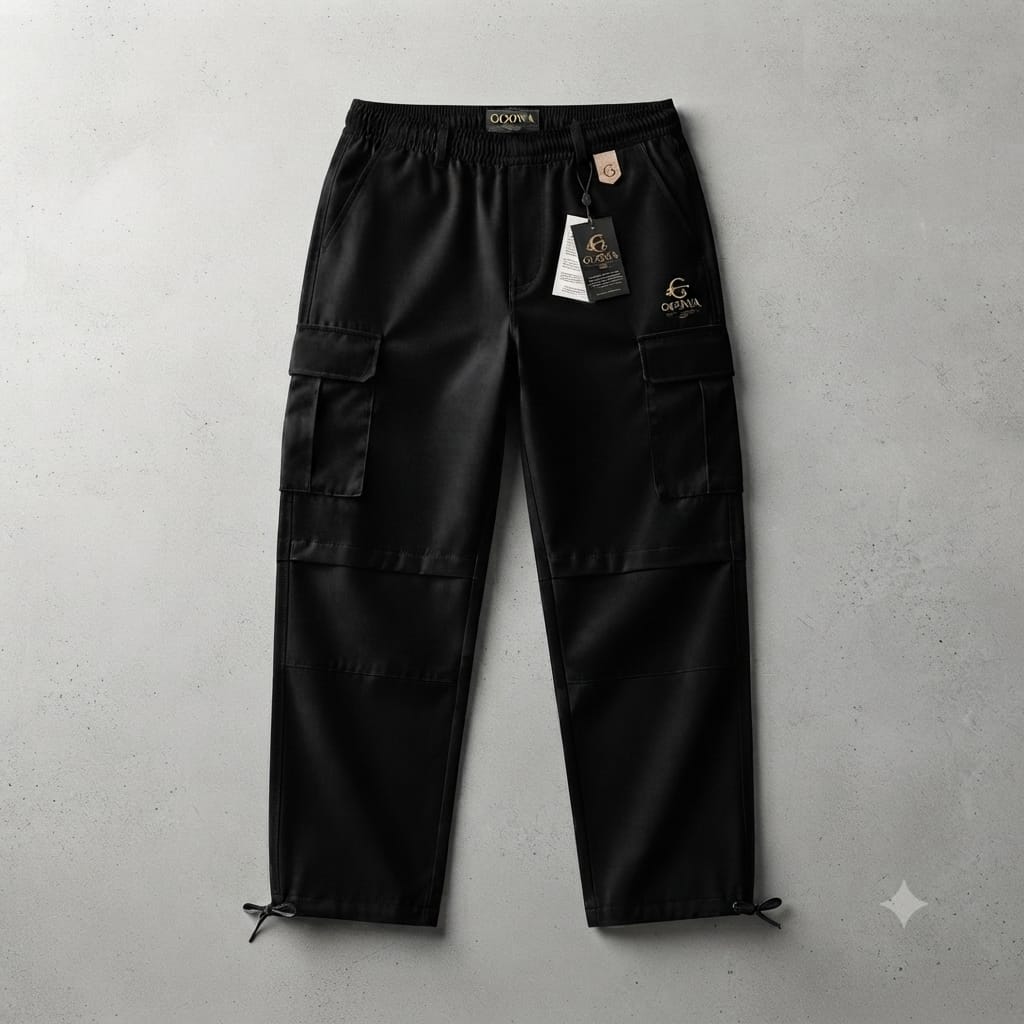 Utility Drawstring Cargo Pants