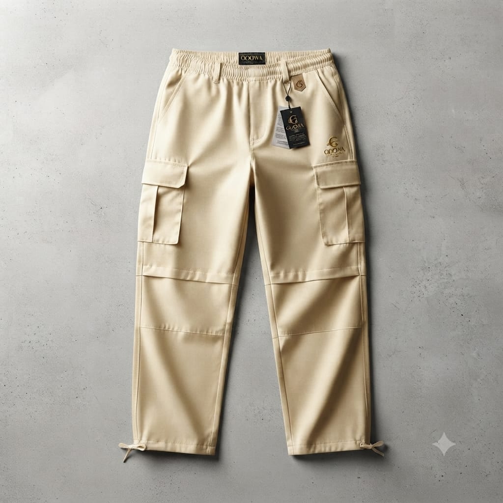 Utility Drawstring Cargo Pants