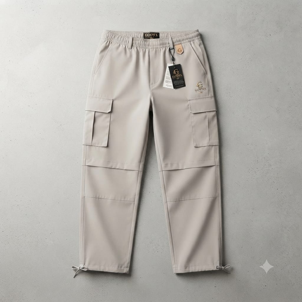 Utility Drawstring Cargo Pants