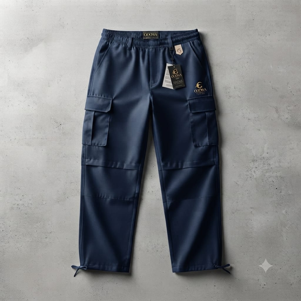 Utility Drawstring Cargo Pants