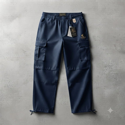 Utility Drawstring Cargo Pants