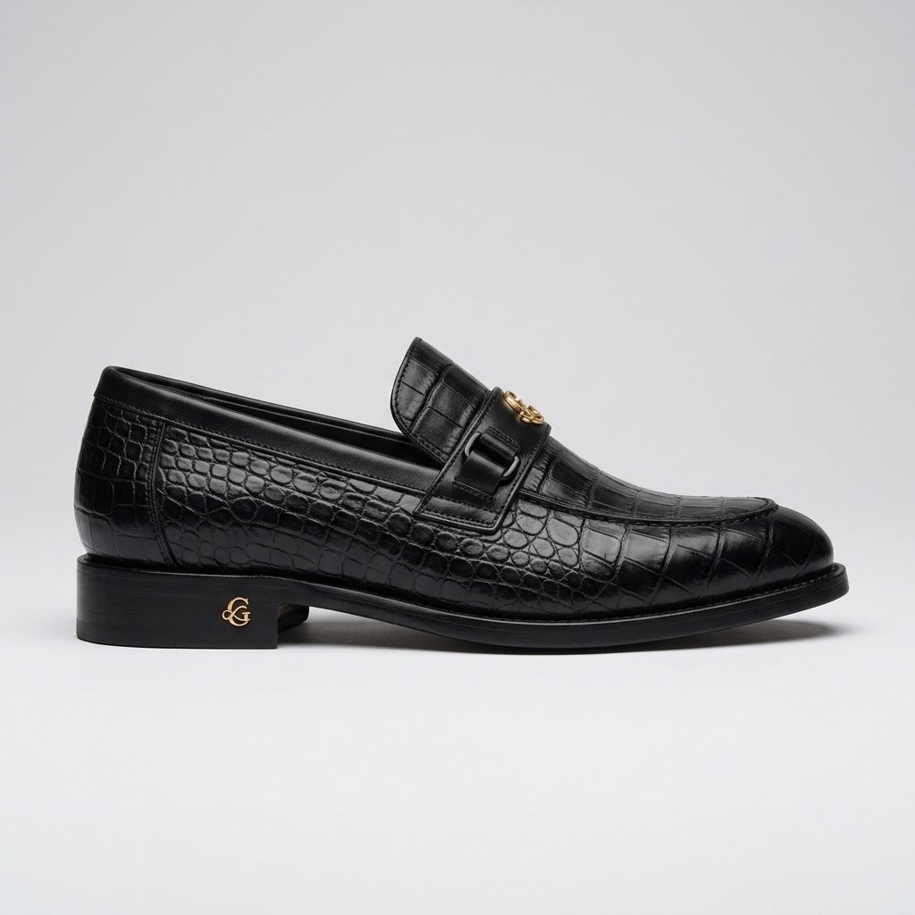 Goowa Milano™ Croc Embossed Luxury Loafers